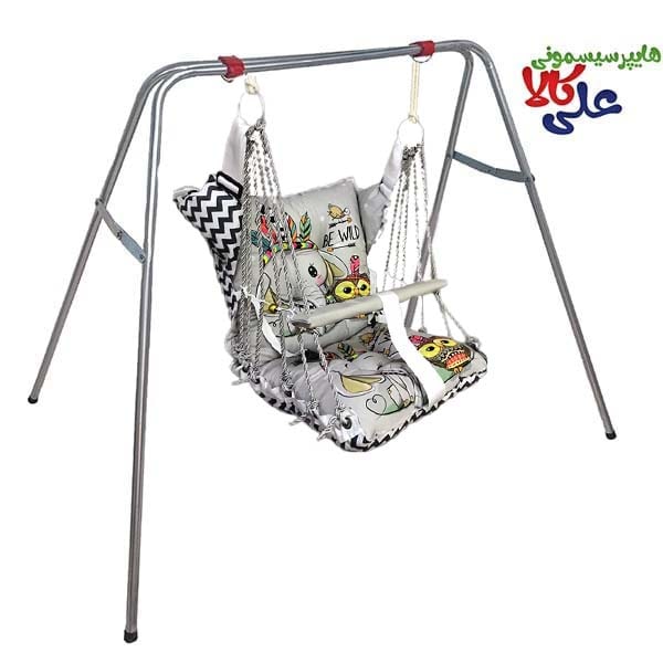 تاب ریلکسی مخمل به همراه پایه فلزی